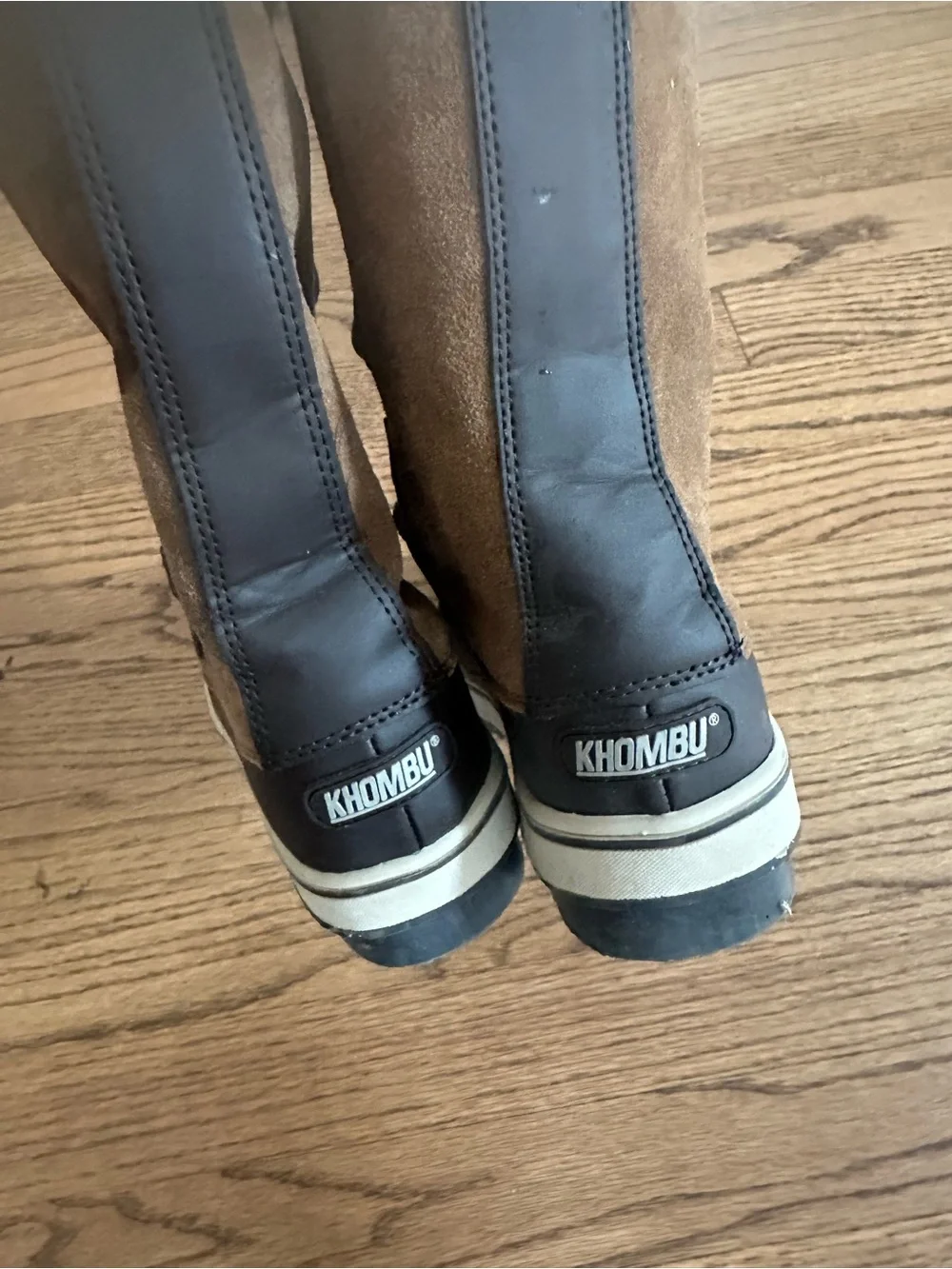 Women’s Faux Fur-Lined Winter Duck Boots - Brown